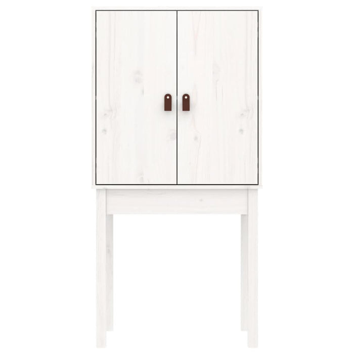 Dulap înalt, alb, 60x40x120 cm, lemn masiv de pin - WALTI WALTI