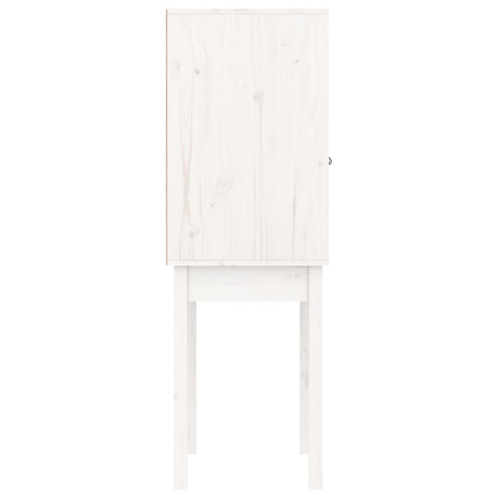 Dulap înalt, alb, 60x40x120 cm, lemn masiv de pin - WALTI WALTI