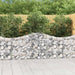 Coșuri gabion arcuite 15 buc, 200x30x80/100cm, fier galvanizat - WALTI WALTI
