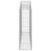 Coșuri gabion arcuite 11 buc, 200x30x100/120 cm fier galvanizat - WALTI WALTI