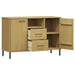 Servantă cu picioare metalice „OSLO” maro 113x40x77 cm lemn - WALTI WALTI