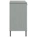 Servantă cu picioare metalice „OSLO” gri 113x40x77 cm lemn - WALTI WALTI
