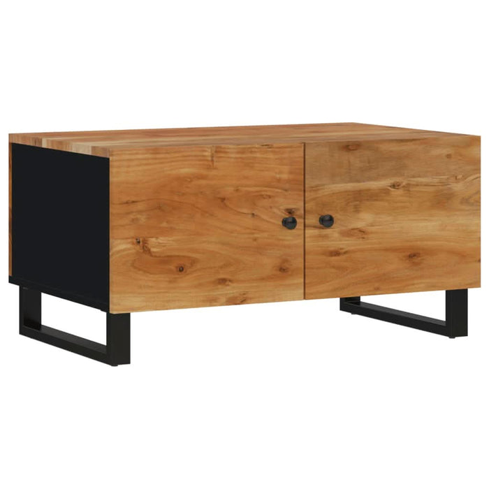 Măsuță de cafea, 80x50x40 cm, lemn masiv acacia/lemn prelucrat - WALTI WALTI