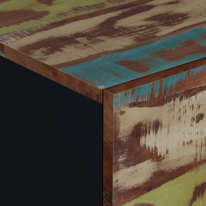 Măsuță de cafea, 80x50x40 cm lemn masiv reciclat/lemn prelucrat - WALTI WALTI