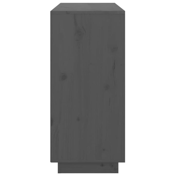 Servantă, gri, 111x34x75 cm, lemn masiv de pin - WALTI WALTI