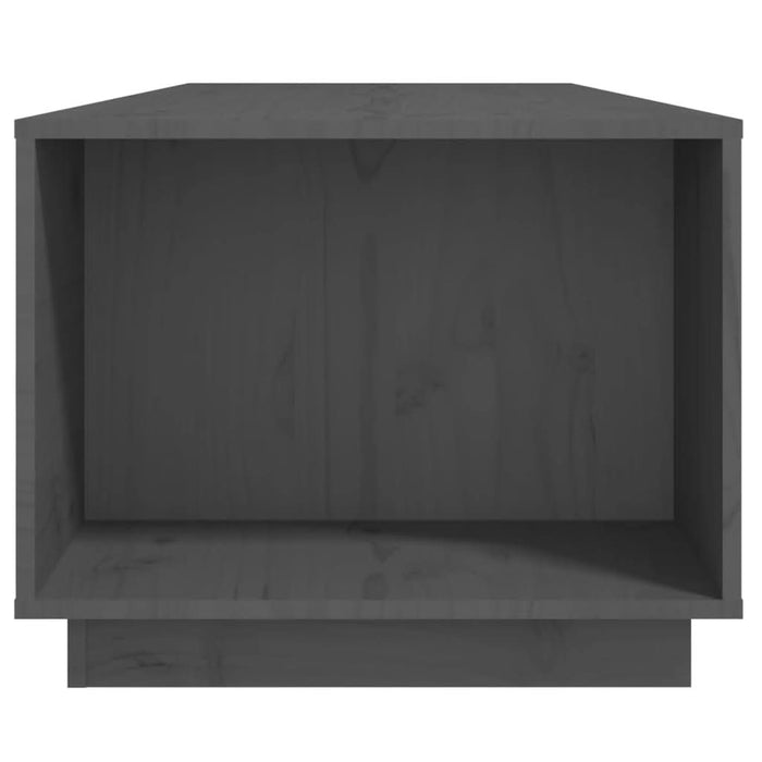 Măsuță de cafea, gri, 110x50x40 cm, lemn masiv de pin - WALTI WALTI