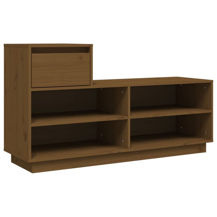 Pantofar, maro miere, 110x34x61 cm, lemn masiv de pin - WALTI WALTI