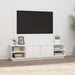 Comodă TV, alb, 156x40x40 cm, lemn masiv de pin - WALTI WALTI