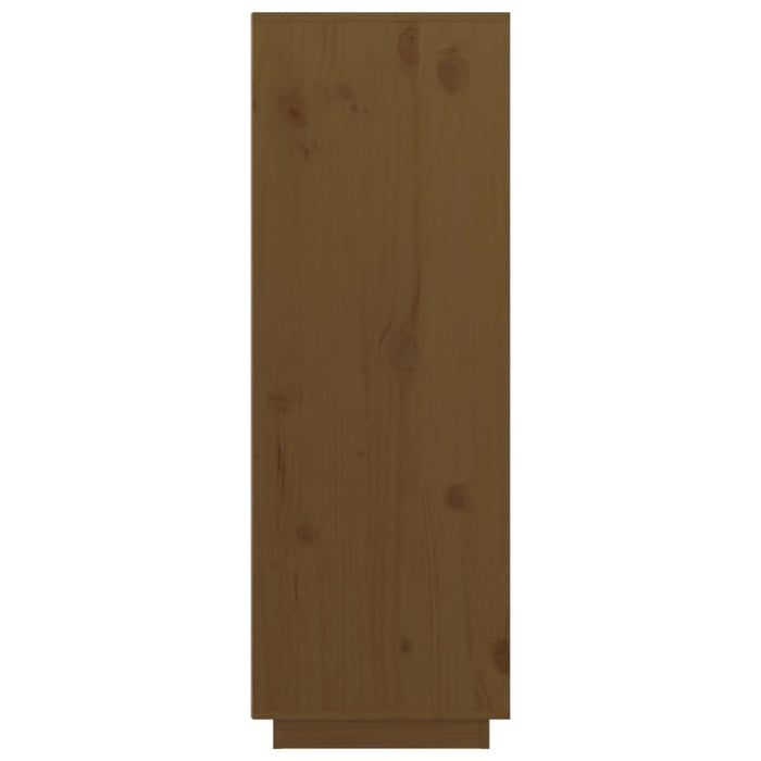 Dulap înalt, maro miere, 89x40x116,5 cm, lemn masiv de pin - WALTI WALTI