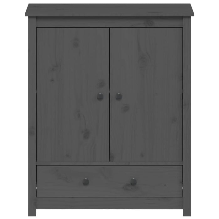 Servantă, gri, 83x41,5x100 cm, lemn masiv de pin - WALTI WALTI
