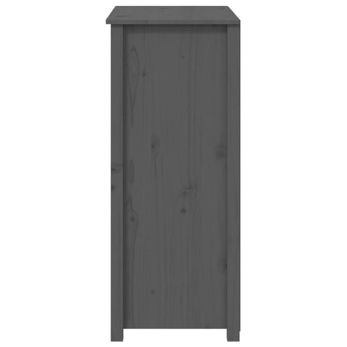 Servantă, gri, 83x41,5x100 cm, lemn masiv de pin - WALTI WALTI