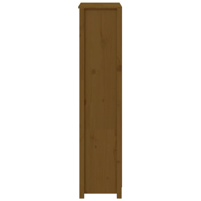 Dulap înalt, maro miere, 80x35x154 cm, lemn masiv de pin - WALTI WALTI