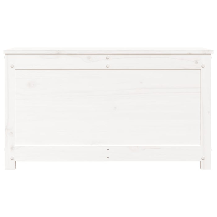 Cutie de depozitare, alb, 80x40x45,5 cm, lemn masiv de pin - WALTI WALTI