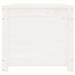 Cutie de depozitare, alb, 110x50x45,5 cm, lemn masiv de pin - WALTI WALTI