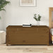 Cutie de depozitare, maro miere, 110x50x45,5 cm, lemn masiv pin - WALTI WALTI