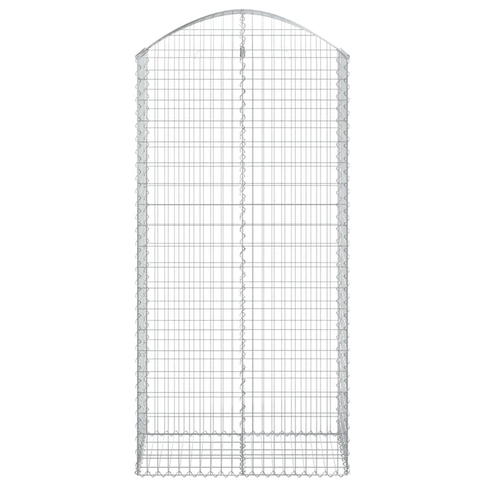Coș gabion arcuit, 100x50x200/220 cm, fier galvanizat - WALTI WALTI