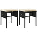 Set mobilier de grădină cu perne, 6 piese, negru, poliratan - WALTI WALTI