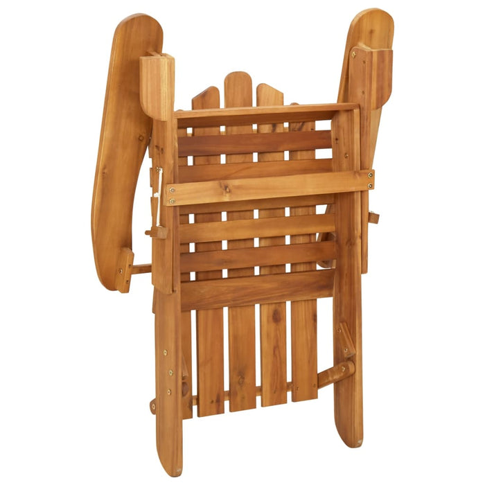 Set mobilier de grădină Adirondack, 3 piese, lemn masiv acacia - WALTI WALTI