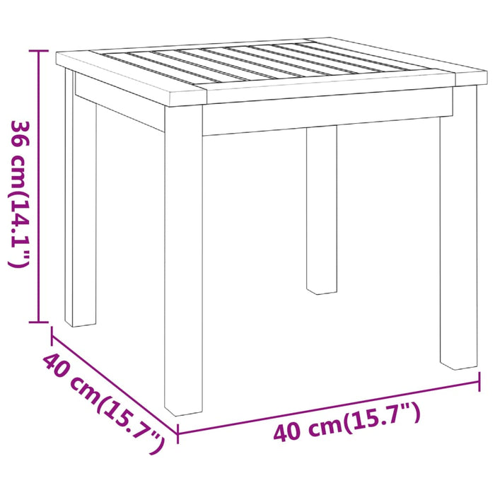 Set mobilier de grădină Adirondack, 3 piese, lemn masiv acacia - WALTI WALTI