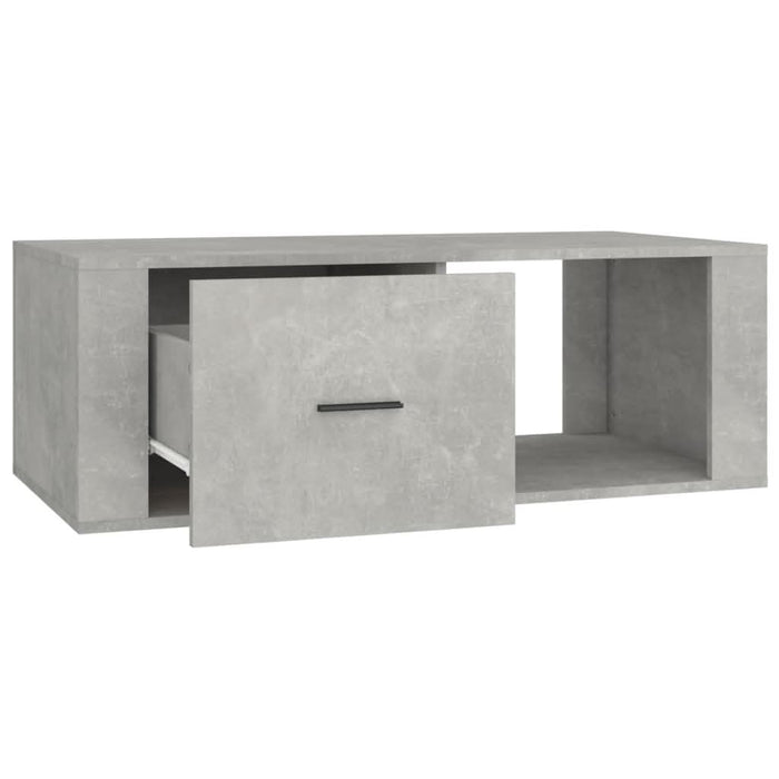 Măsuță de cafea, gri beton, 100x50,5x35 cm, lemn compozit - WALTI WALTI