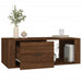 Măsuță de cafea, stejar maro, 100x50,5x35 cm, lemn compozit - WALTI WALTI