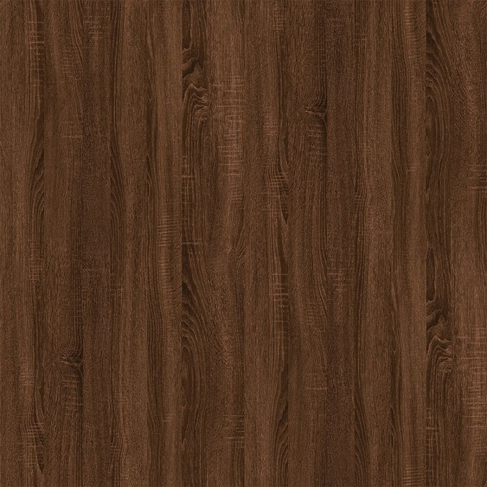 Dulap TV montat pe perete, stejar maro, 40x34,5x100 cm - WALTI WALTI