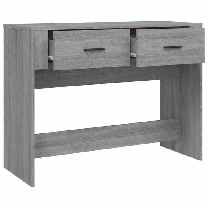 Măsuță consolă, gri sonoma, 100x39x75 cm, lemn prelucrat - WALTI WALTI