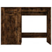 Birou, stejar fumuriu, 100x49x75 cm, lemn prelucrat - WALTI WALTI