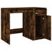 Birou, stejar fumuriu, 100x49x75 cm, lemn prelucrat - WALTI WALTI