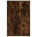 Birou, stejar fumuriu, 100x49x75 cm, lemn prelucrat - WALTI WALTI