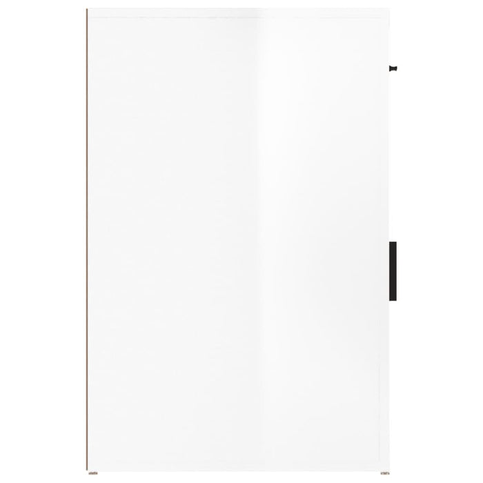 Birou, alb extralucios, 40x49x75 cm, lemn prelucrat - WALTI WALTI