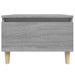 Mese laterale 2 buc. gri sonoma 50x46x35 cm lemn compozit - WALTI WALTI