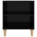 Comodă TV, negru, 102x44,5x50 cm, lemn prelucrat - WALTI WALTI