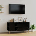 Comodă TV, negru, 102x44,5x50 cm, lemn prelucrat - WALTI WALTI