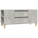 Comodă TV, gri beton, 102x44,5x50 cm, lemn prelucrat - WALTI WALTI