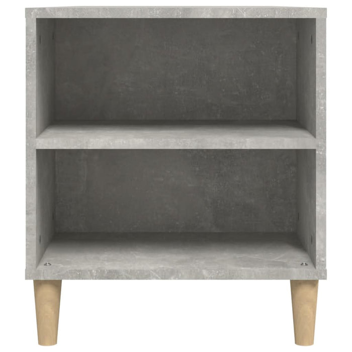 Comodă TV, gri beton, 102x44,5x50 cm, lemn prelucrat - WALTI WALTI