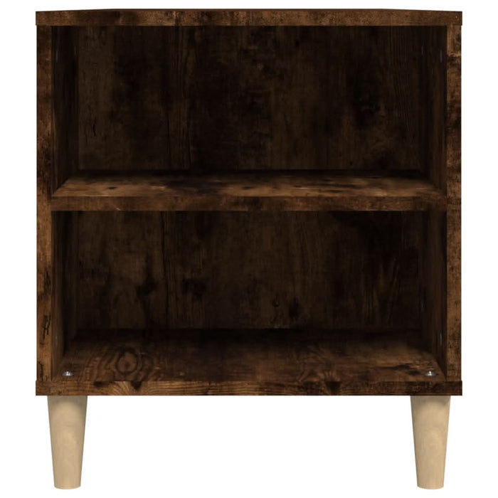 Comodă TV, stejar fumuriu, 102x44,5x50 cm, lemn prelucrat - WALTI WALTI