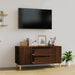 Comodă TV, stejar maro, 102x44,5x50 cm, lemn prelucrat - WALTI WALTI