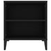 Comodă TV, negru, 102x44,5x50 cm, lemn prelucrat - WALTI WALTI