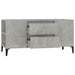 Comodă TV, gri beton, 102x44,5x50 cm, lemn prelucrat - WALTI WALTI