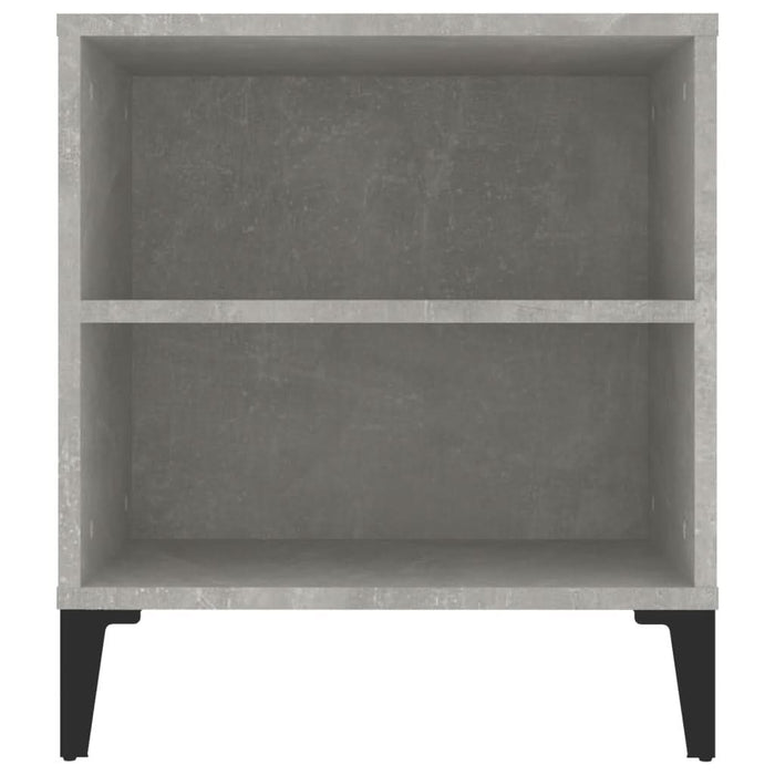 Comodă TV, gri beton, 102x44,5x50 cm, lemn prelucrat - WALTI WALTI