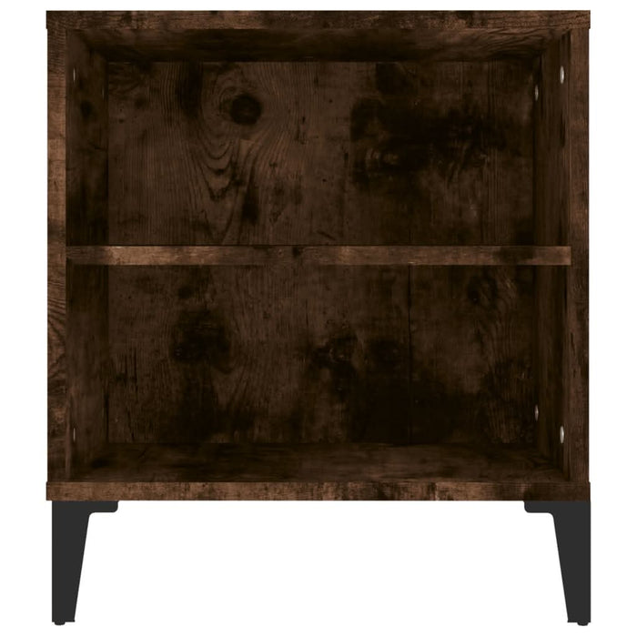 Comodă TV, stejar fumuriu, 102x44,5x50 cm, lemn prelucrat - WALTI WALTI