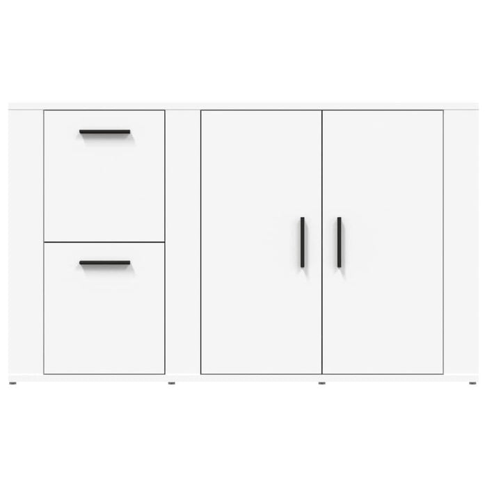 Servantă, alb, 100x33x59,5 cm, lemn prelucrat - WALTI WALTI