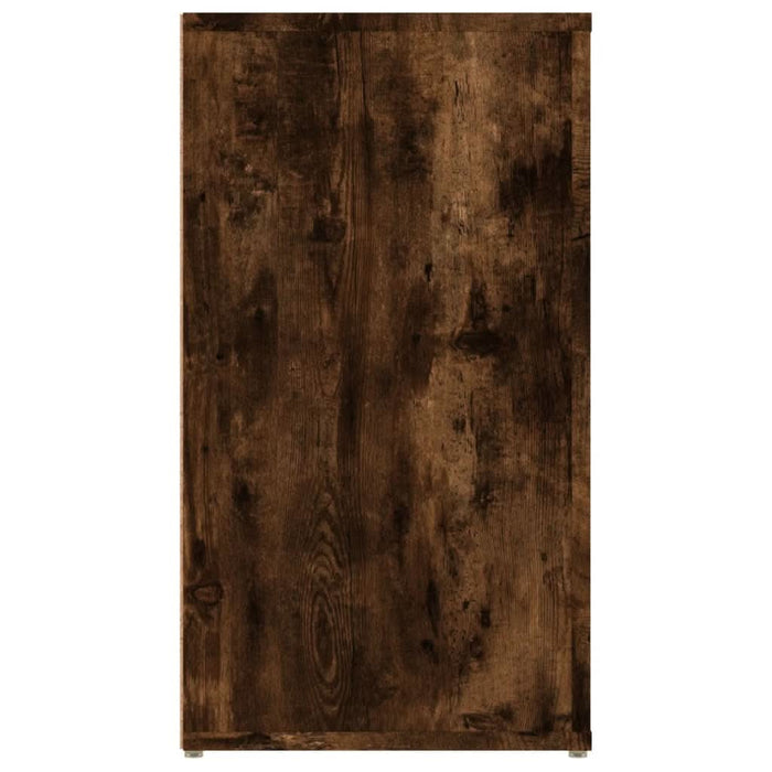 Servantă, stejar fumuriu, 100x33x59,5 cm, lemn compozit - WALTI WALTI