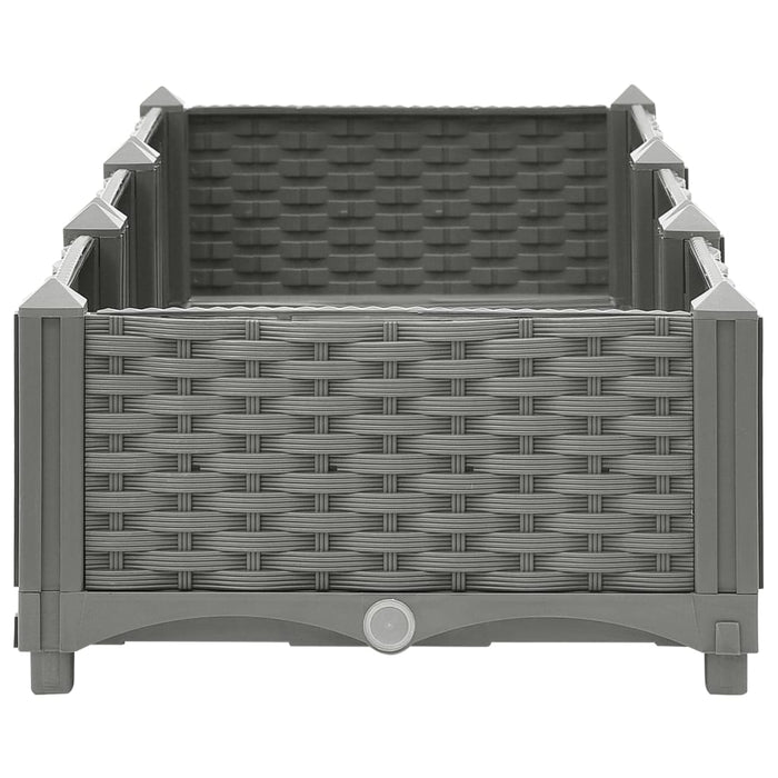 Strat înălțat, 120x40x23 cm, polipropilenă - WALTI WALTI