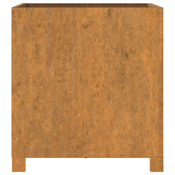 Jardiniere cu picioare 2 buc. ruginiu 49x47x50 cm oțel corten - WALTI WALTI