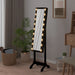 Oglindă de sine stătătoare cu LED, negru, 34x37x146 cm - WALTI WALTI