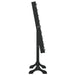 Oglindă de sine stătătoare cu LED, negru, 34x37x146 cm - WALTI WALTI