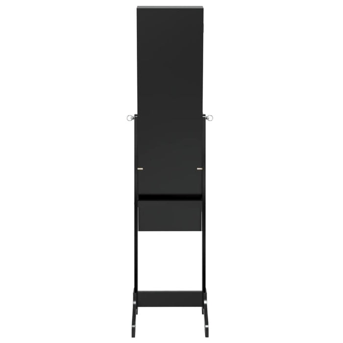 Oglindă de sine stătătoare cu LED, negru, 34x37x146 cm - WALTI WALTI