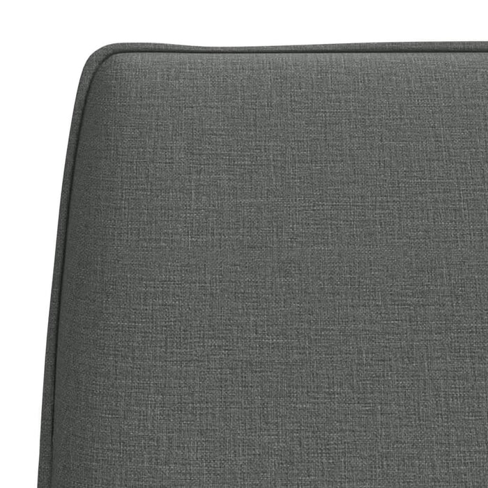 Bancă, gri închis, 100x75x76 cm, material textil - WALTI WALTI